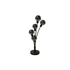 Lampe de table à incandescence Dainolite 306T-BK 5-Lumières 125W Noir