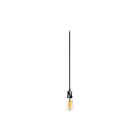 Suspendu LED Simple Dainolite 409-102P-SC séries Vintage 1-lumière Chrome satiné 60w