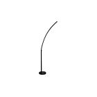 Lampe sur pied LED Dainolite 412LEDF-MB 1-Lumière 22W Noir mat
