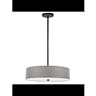 Suspendu incandescent Dainolite Everly 571-204P-MB-GRY 24W 4-Lumières gris