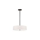 Suspendu incandescent Dainolite Everly 571-204P-MB-WH 24W 4-Lumières blanc