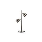 Lampe de table LED Dainolite 624LEDT-SC séries Modern 2-lumières Chrome satiné 10w