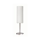 Lampe de table LED Dainolite 83205-SC-WH 1-lumière Chrome satiné 100w