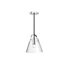 Suspendu à LED Dainolite Polly 871-91P-PC 60W 1-Lumière Chrome poli