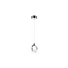 Suspend à cordon Dainolite 9228-614LEDP-PC 2-Lumières 14W Chrome poli