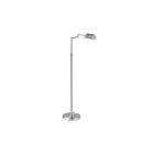 Plancher à bras pivotant à DEL Dainolite 9257LEDF-SN 1-lumière Nickel satiné 5w