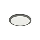 Dainolite FCA-1225LEDFH-MB Franchesa 25W Noir mat LED Plafonnier encastré