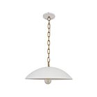 Dainolite OFE-151P-MW-AGB Ofelia 1-lumière 100W Blanc mat Suspendu