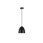 Dainolite OFE-71P-MB Ofelia 1-lumière 60W Noir mat Suspendu