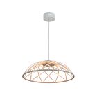 Dainolite PAK-2016LEDP-MW Pakuna 1-lumière 16W Noir mat Suspendu