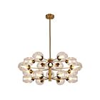 Chandelier 3 étages Dainolite Abii ABI-3318C-VB-CHN 18-Lumières 720W Bronze antique
