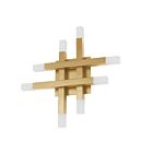 Applique murale Dainolite ACS-1432W-AGB-FR Acasia Laiton vieilli 24W