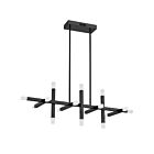 Chandelier 1 étage LED Dainolite Acasia ACS-4064HC-MB-FR 48W Noir