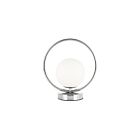 Lampe de table halogène Dainolite ADR-101T-PC 1-Lumière 40W Chrome poli
