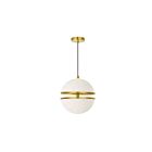 Suspendu LED Dainolite Atomic AMC-1330LEDP-AGB 2-lumières 30W blanc