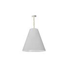 Large suspendu LED Anaya Dainolite Anaya ANA-L-AGB-790 1-lumière 100W blanc