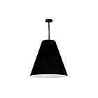 Large suspendu LED Anaya Dainolite Anaya ANA-L-MB-797 1-lumière 100W noir