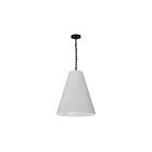 Suspendu LED de taille moyenne Anaya Dainolite Anaya ANA-M-MB-790 1-lumière 100W blanc