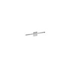 Diffuseur acrylique de vanité LED Dainolite Arandel ARL-2518LEDW-PC 18W 1-Lumière chrome poli