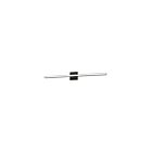 Vanité LED Dainolite Arandel ARL-3624LEDW-MB 1-lumière 24W noir mat