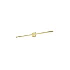 Diffuseur acrylique de vanité LED Dainolite Arandel ARL-4936LEDW-AGB 36W 1-Lumière laiton vieilli