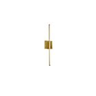 Applique murale LED Dainolite ARY-2519LEDW-AGB Array 1-Lumière 19W Laiton vieilli