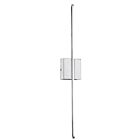 Applique murale LED Dainolite ARY-2519LEDW-PC Array 1-Lumière 19W Chrome poli