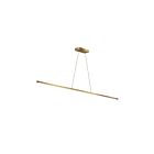 Suspend à cordon Dainolite ARY-4830LEDHP-AGB Array 1-Lumière 30W Laiton vieilli