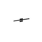 Dainolite ATA-2518LEDW-MB Annita 1-lumière 18W Noir mat LED lumière Vanité