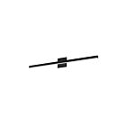 Dainolite ATA-3724LEDW-MB Annita 1-lumière 36W Noir mat LED lumière Vanité