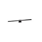 Dainolite ATA-424LEDW-MB Annita 1-lumière 36W Noir mat LED lumière Vanité