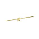 Dainolite ATA-4936LEDW-AGB Wrigley 3-lumières 180W Laiton vieilli LED lumière Vanité