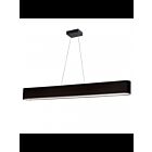Suspendu LED Horizontal Dainolite Aubrey AUB-R5030HP-MB-797 1-lumière 30W noir