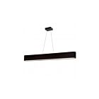 Suspendu LED Horizontal Dainolite Aubrey AUB-R5030HP-MB-797 1-lumière 30W noir