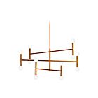 Lustre DEL Dainolite AVA-3012C-VB séries Ava 12-lumières Bronze Vintage 720w