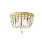 Dainolite BGT-132FH-VW Bridget 2-Lumières 120W Blanc LED Plafonnier encastré
