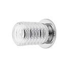 Dainolite BKY-61W-PC-CLR Berkley 1-Lumière 25W Effacer et chrome poli LED Applique Murale