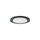 Plafonnier encastré LED Dainolite BLL-1730LEDFH-MB Boullier 1-Lumière 30W Noir mat