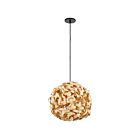 Dainolite BLY-161P-MB Bailey 1-Lumière 100W Natural Suspendu