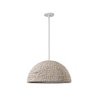 Dainolite BRE-201P-VW Breanne 4-lumières 100W Blanc vintage LED Suspendu