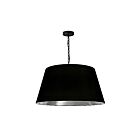 Suspendu à chaîne Dainolite BRY-L-BK-697 Brynn 1-Lumière 100W Noir