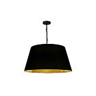 Suspendu à chaîne Dainolite BRY-L-BK-698 Brynn 1-Lumière 100W Noir