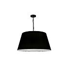 Suspendu à chaîne Dainolite BRY-L-BK-797 Brynn 1-Lumière Noir