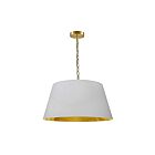 Suspendu à chaîne Dainolite BRY-M-AGB-692 Brynn 1-Lumière 100W Laiton vieilli