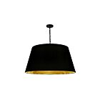 Suspendu à chaîne Dainolite BRY-XL-BK-698 Brynn 1-Lumière 100W Noir