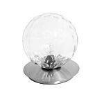 Dainolite BUR-131T-PC-CLR Burlat 1-lumière 60W Chrome poli LED Lampe de table