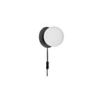 Applique murale Dainolite Burlat BUR-61W-MB-WH 1-Lumière Blanc 25W
