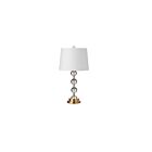 Lampe de table à incandescence Dainolite C182T-AGB 1-Lumière 60W Bronze vieilli