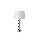 Lampe de table à incandescence Dainolite C182T-PC 1-Lumière 60W Chrome poli
