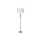 Lampe sur pied LED en cristal Dainolite C33F-PC 1-lumière Chrome poli 150w